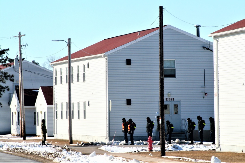 U.S. Navy’s Recruit Training Command ROM operations in January at Fort McCoy