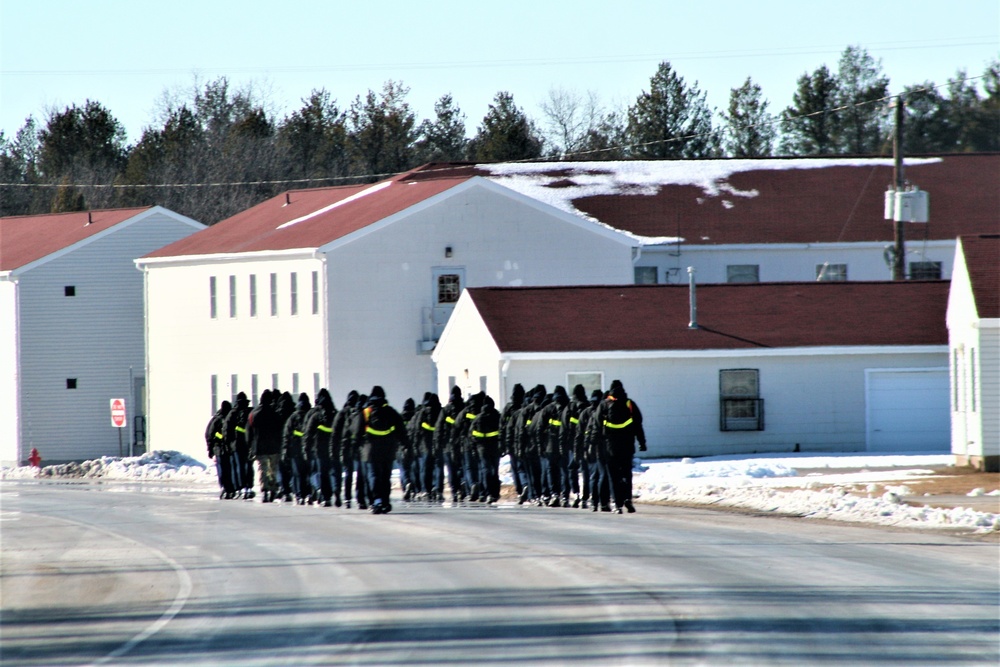 U.S. Navy’s Recruit Training Command ROM operations in January at Fort McCoy