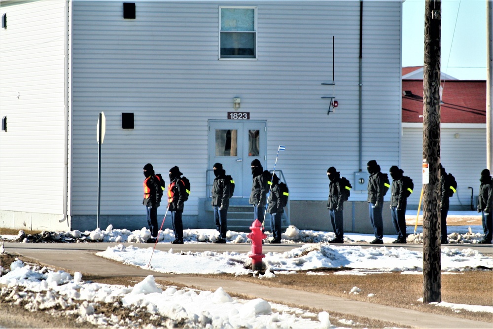 U.S. Navy’s Recruit Training Command ROM operations in January at Fort McCoy