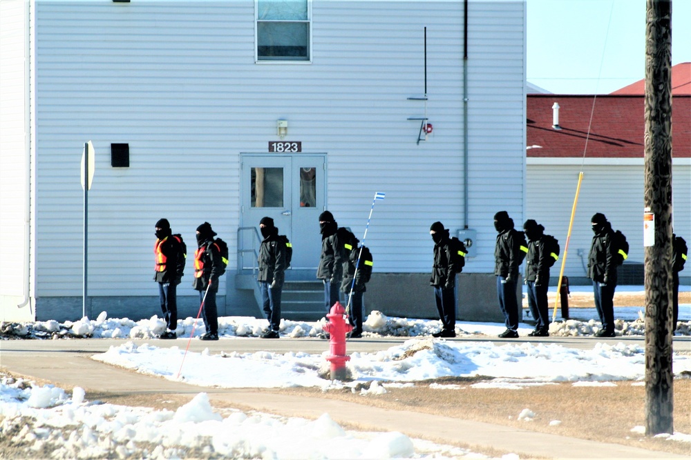 U.S. Navy’s Recruit Training Command ROM operations in January at Fort McCoy