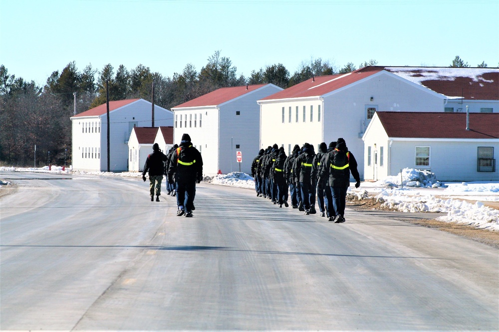 U.S. Navy’s Recruit Training Command ROM operations in January at Fort McCoy