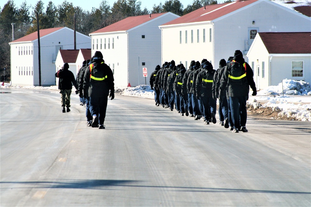 U.S. Navy’s Recruit Training Command ROM operations in January at Fort McCoy