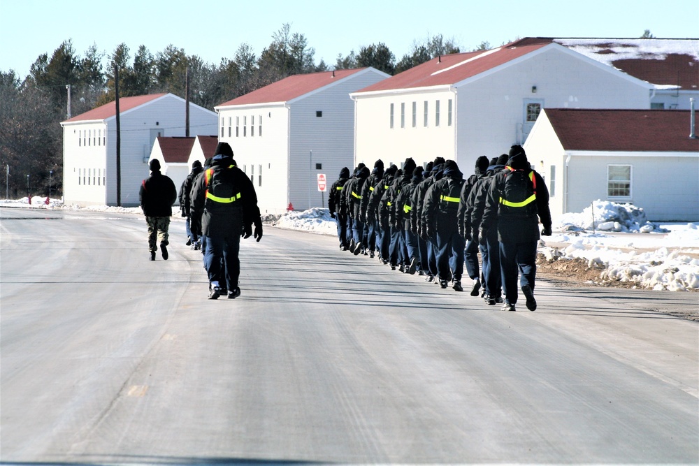 U.S. Navy’s Recruit Training Command ROM operations in January at Fort McCoy