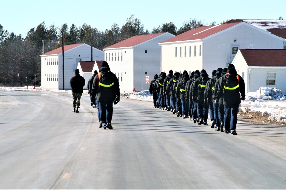 U.S. Navy’s Recruit Training Command ROM operations in January at Fort McCoy