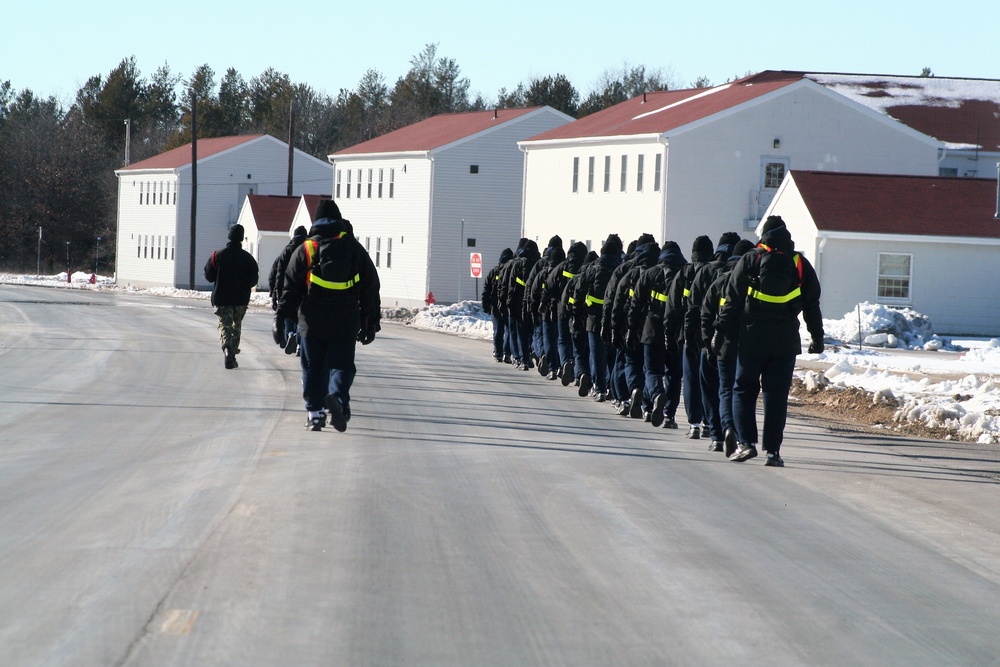 U.S. Navy’s Recruit Training Command ROM operations in January at Fort McCoy