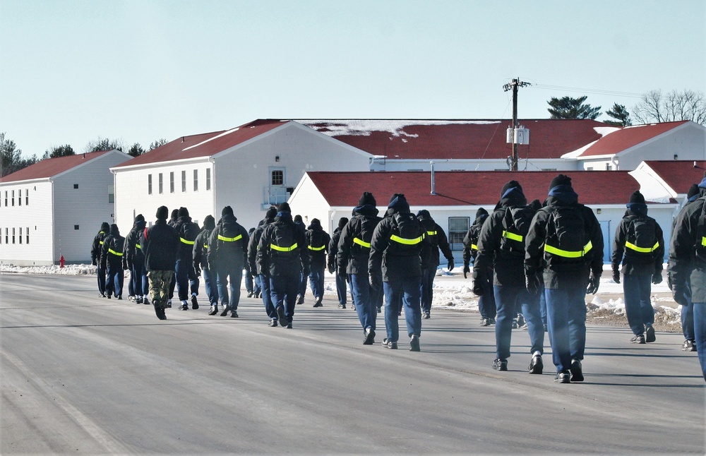 U.S. Navy’s Recruit Training Command ROM operations in January at Fort McCoy