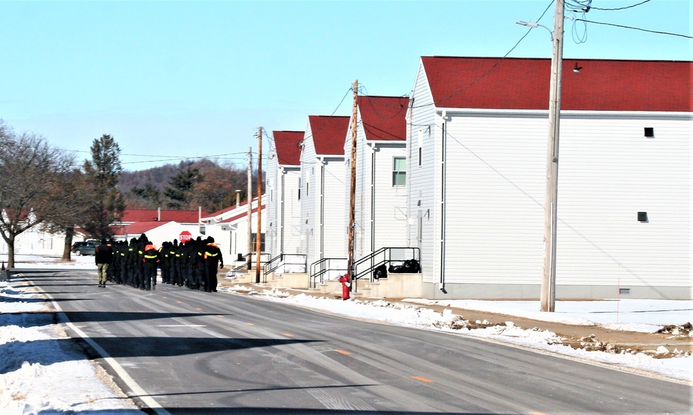 U.S. Navy’s Recruit Training Command ROM operations in January at Fort McCoy