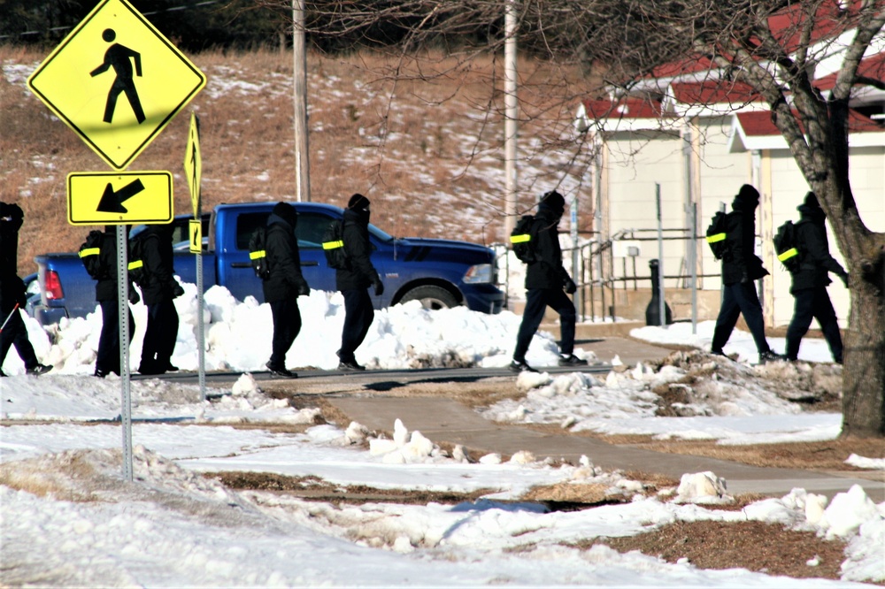 U.S. Navy’s Recruit Training Command ROM operations in January at Fort McCoy