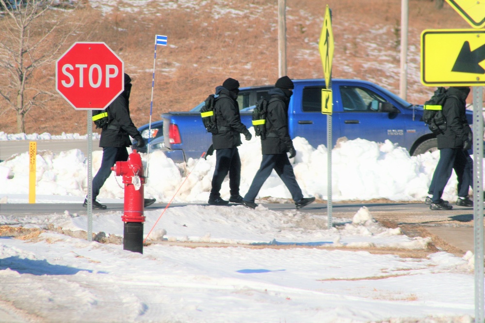 U.S. Navy’s Recruit Training Command ROM operations in January at Fort McCoy