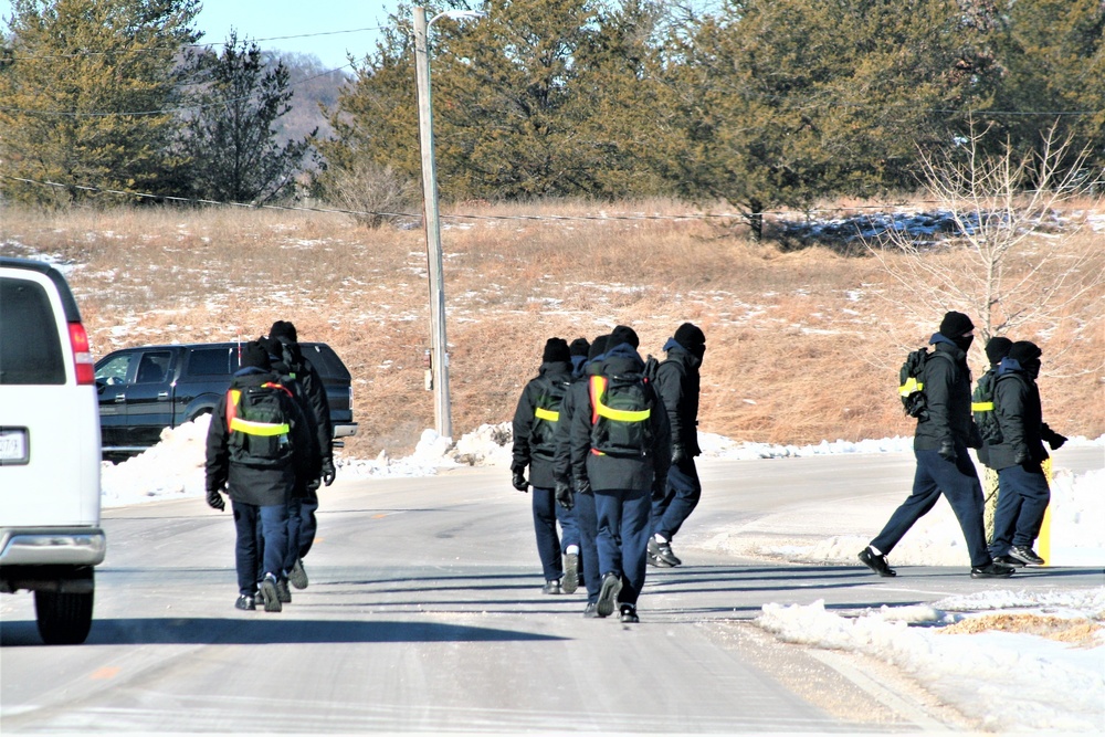 U.S. Navy’s Recruit Training Command ROM operations in January at Fort McCoy