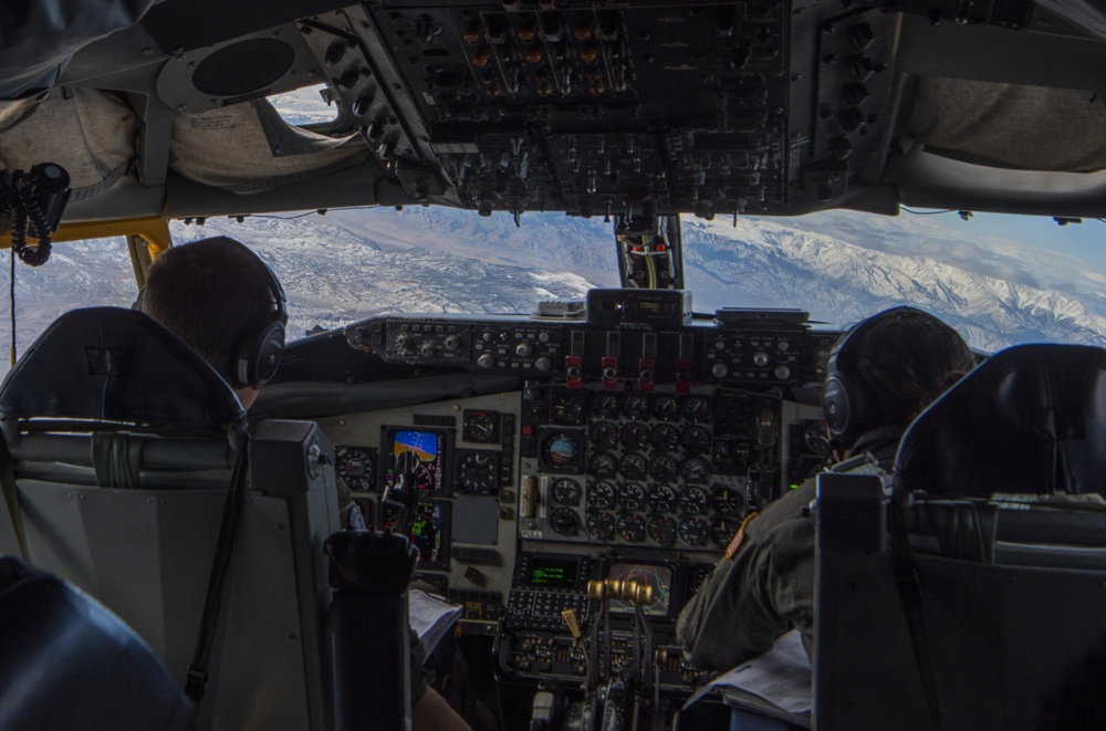 KC-135 Stratotankers; fueling the fight