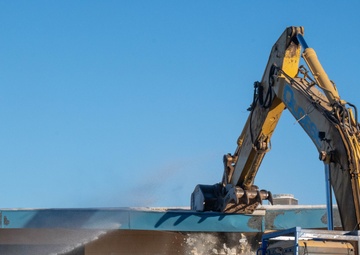 End of an Era: Building 10 Demolished at Nevada Air National Guard Base