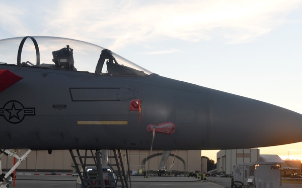 F-15 Arrives for PDM
