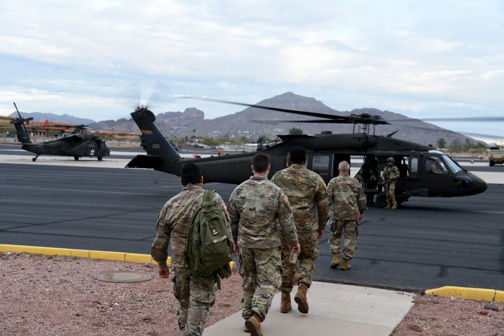 AZNG assists La Paz County Health Department