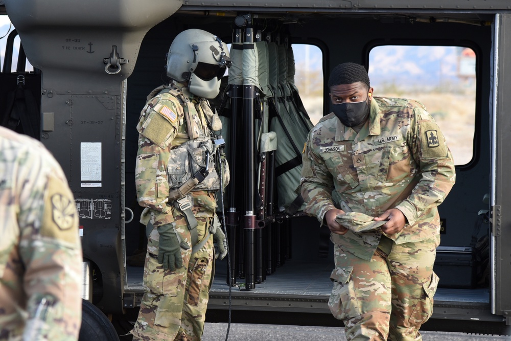AZNG assists La Paz County Health Department