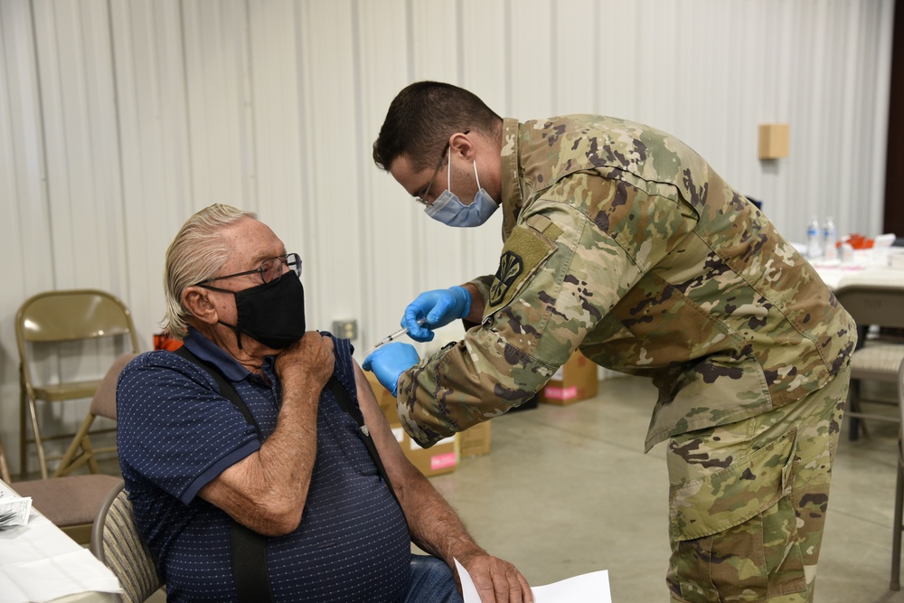 AZNG assists La Paz County Health Department