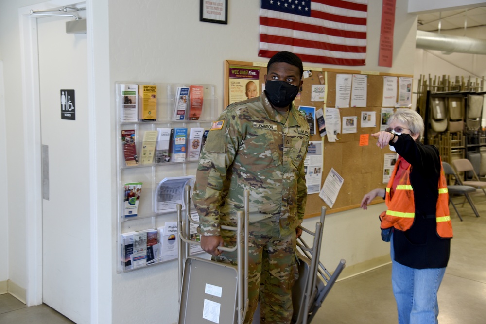 AZNG assists La Paz County Health Department