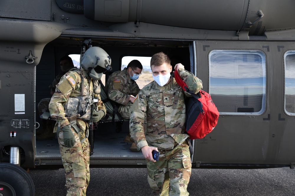 AZNG assists La Paz County Health Department