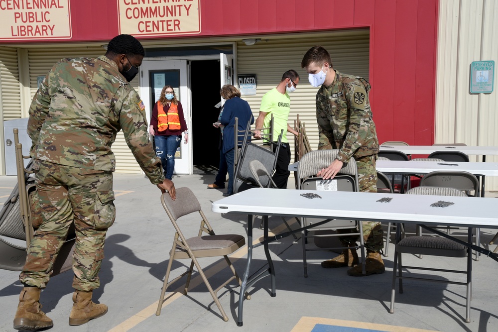 AZNG assists La Paz County Health Department