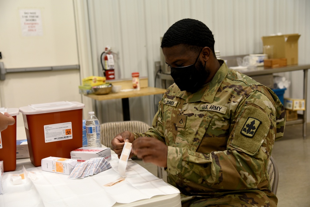 AZNG assists La Paz County Health Department