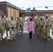 New Jersey First Lady visits National Guard returning from D.C.