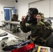 Airmen participate in CBRNE class