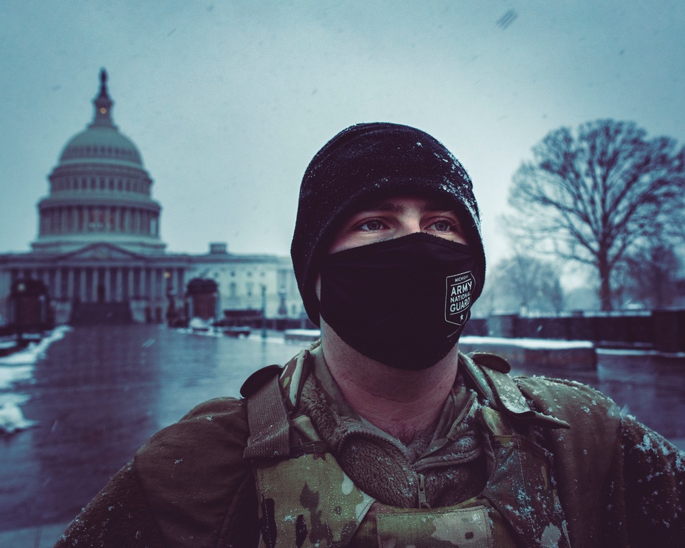 Michigan National Guard Provides Security at U.S. Capitol