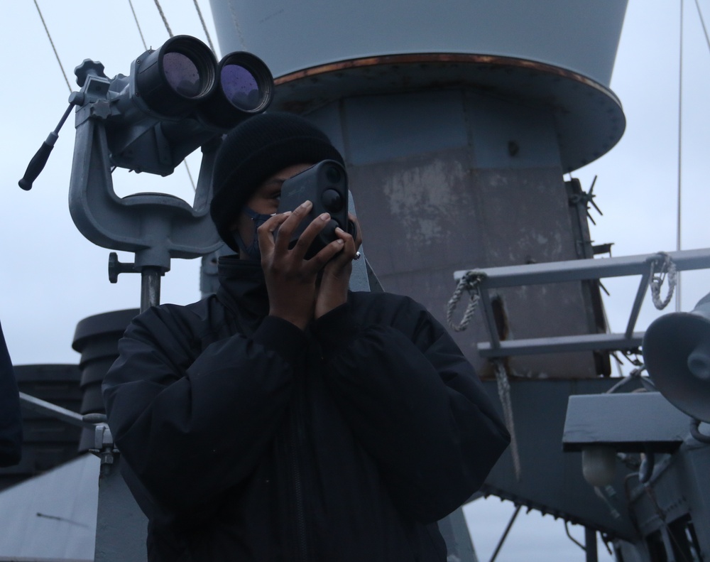 USS Mahan Repenishment-at-Sea