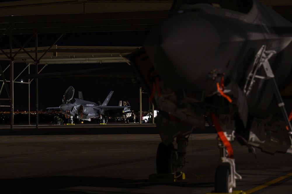 Light it up, Red Flag F-35 night maintenance