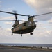 JGSDF CH-47 lands on the America