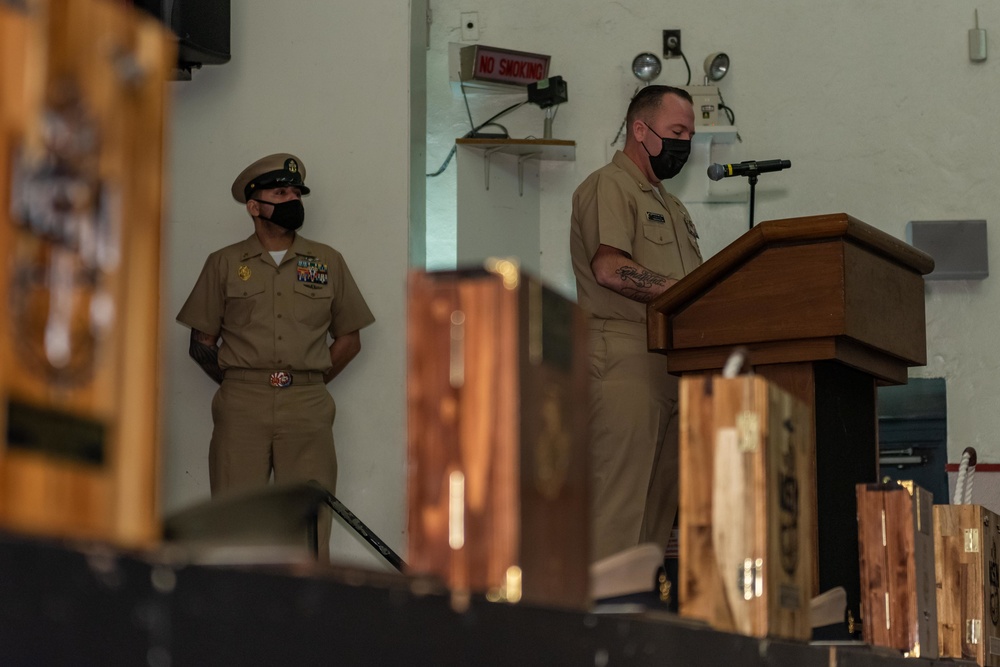 Naval Air Facility Atsugi Chief Pinning Ceremony