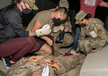 ADAB Honorary Members Patch Up an Airmen event