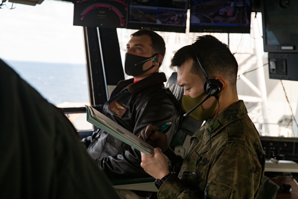 JGSDF works with U.S. Air Officers