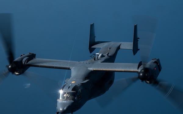 Ospreys soar over the CENTCOM AOR