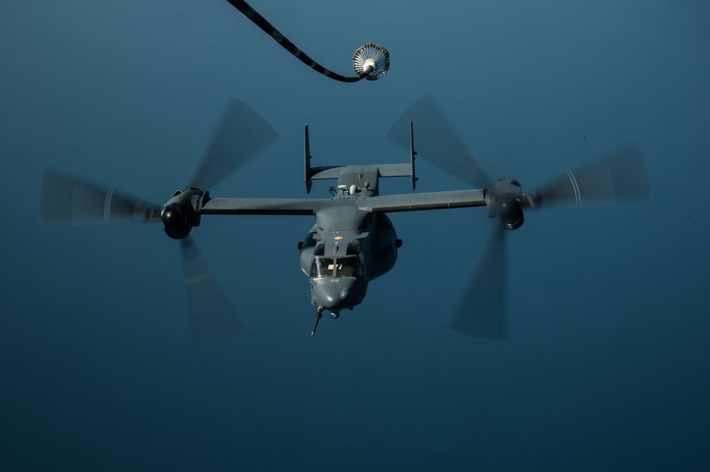 Ospreys soar over the CENTCOM AOR