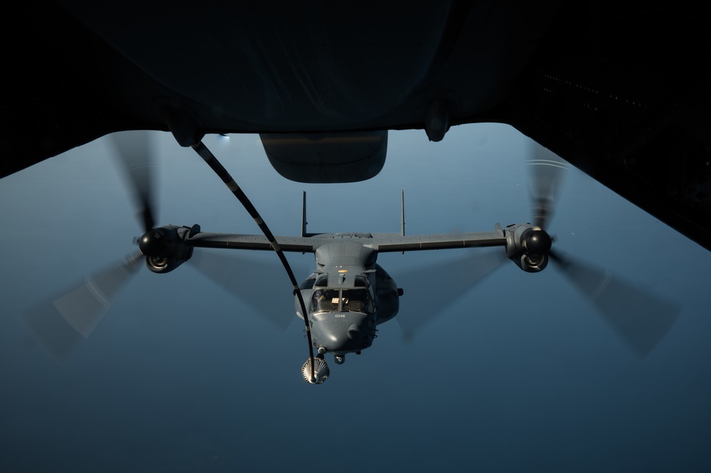 Ospreys soar over the CENTCOM AOR