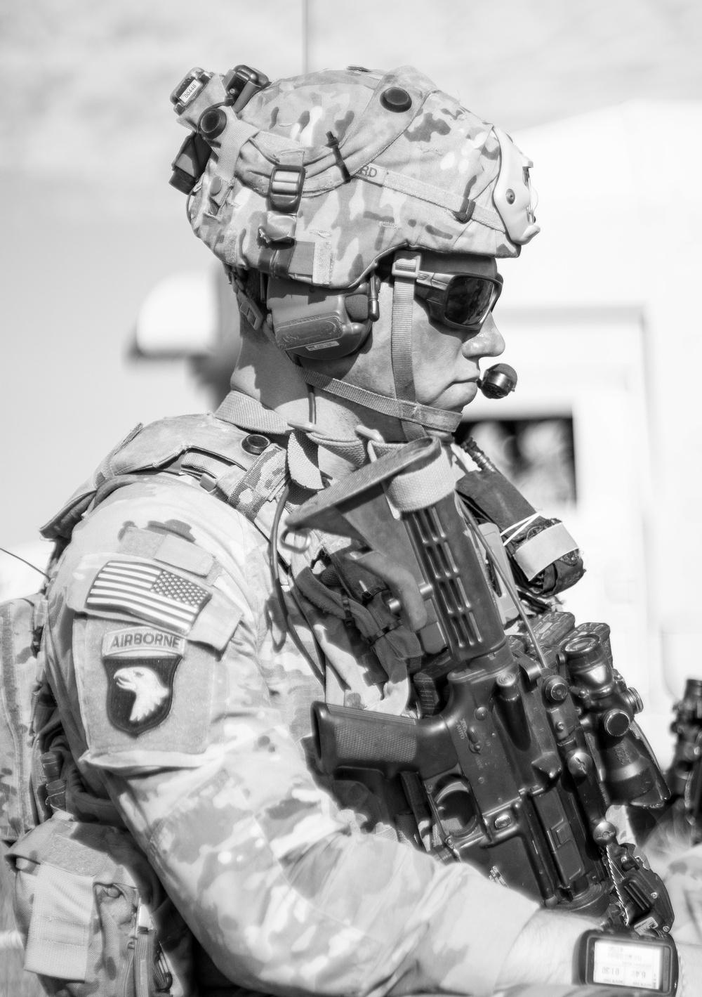 3rd Brigade Panthers Pull Security