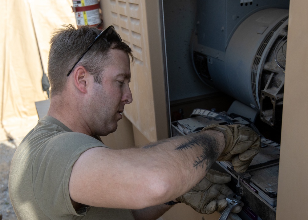 Expeditionary Command Post Equipment Inspection