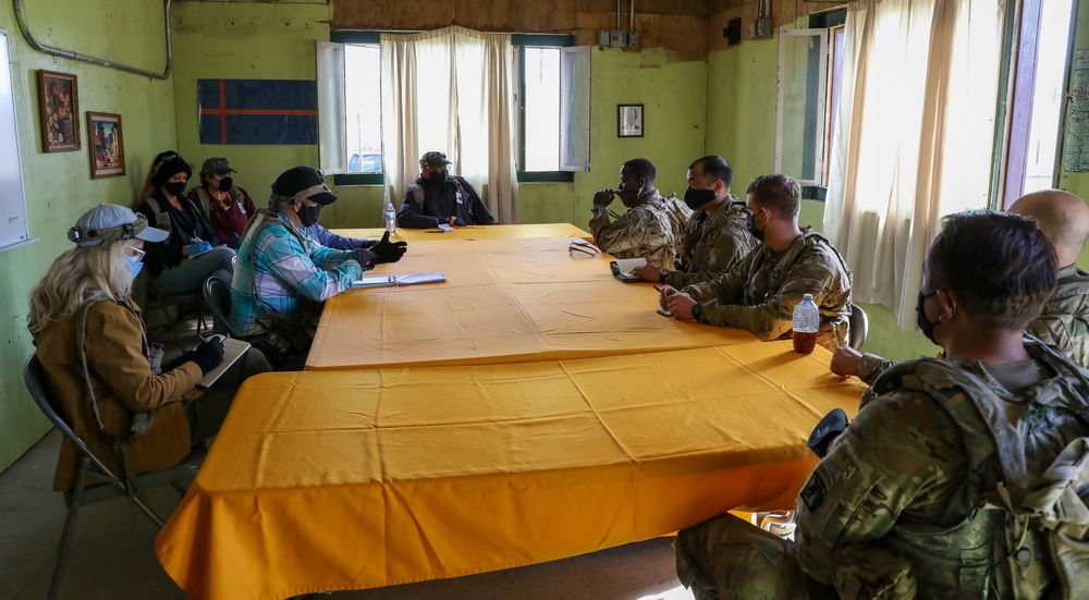 Panther Brigade Conducts Key Leader Engagement
