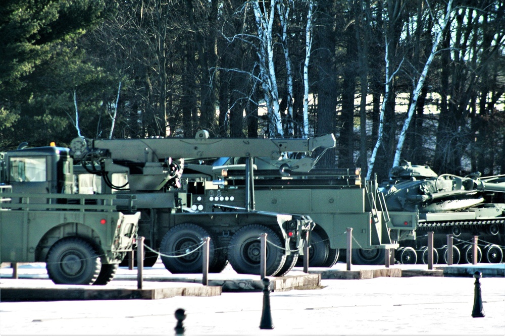 January 2021 views at Fort McCoy's Commemorative Area