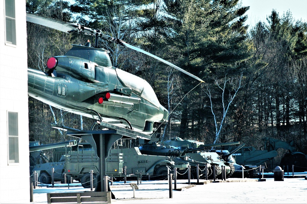 January 2021 views at Fort McCoy's Commemorative Area