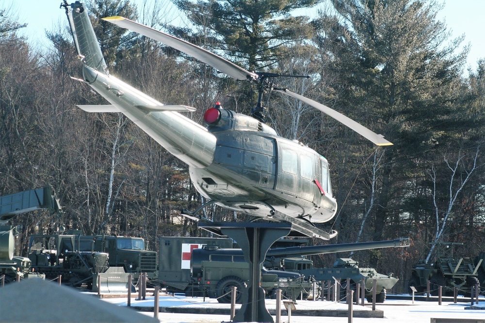 January 2021 views at Fort McCoy's Commemorative Area