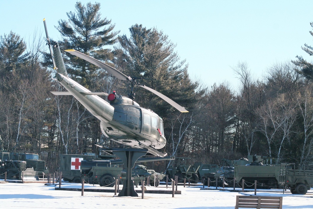 January 2021 views at Fort McCoy's Commemorative Area