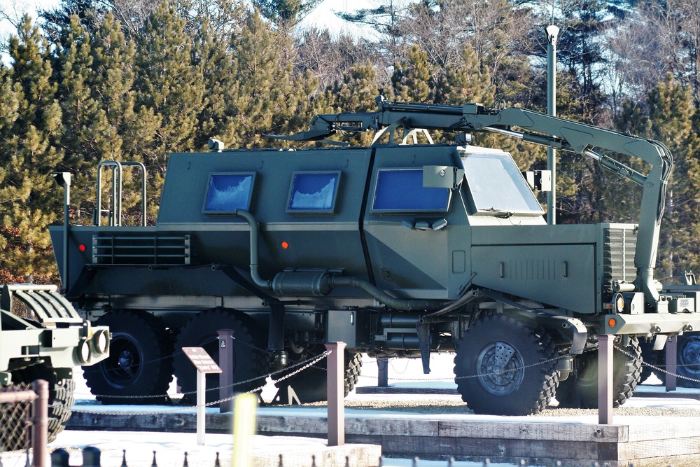 January 2021 views at Fort McCoy's Commemorative Area