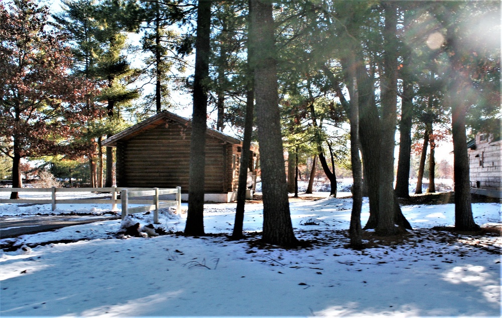 Cabins at Fort McCoy's Pine View Campground