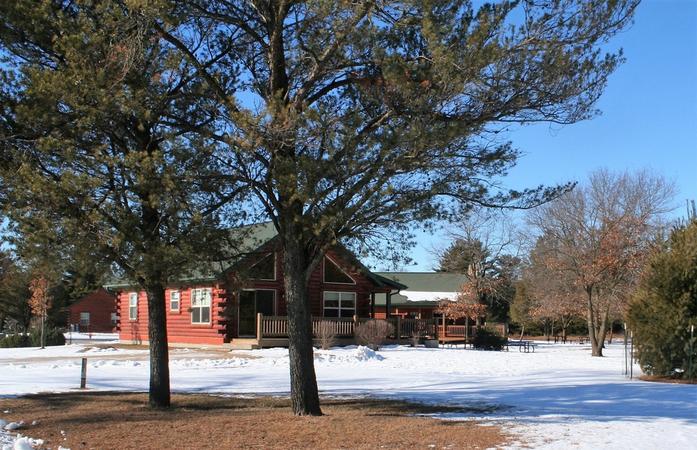 Cabins at Fort McCoy's Pine View Campground