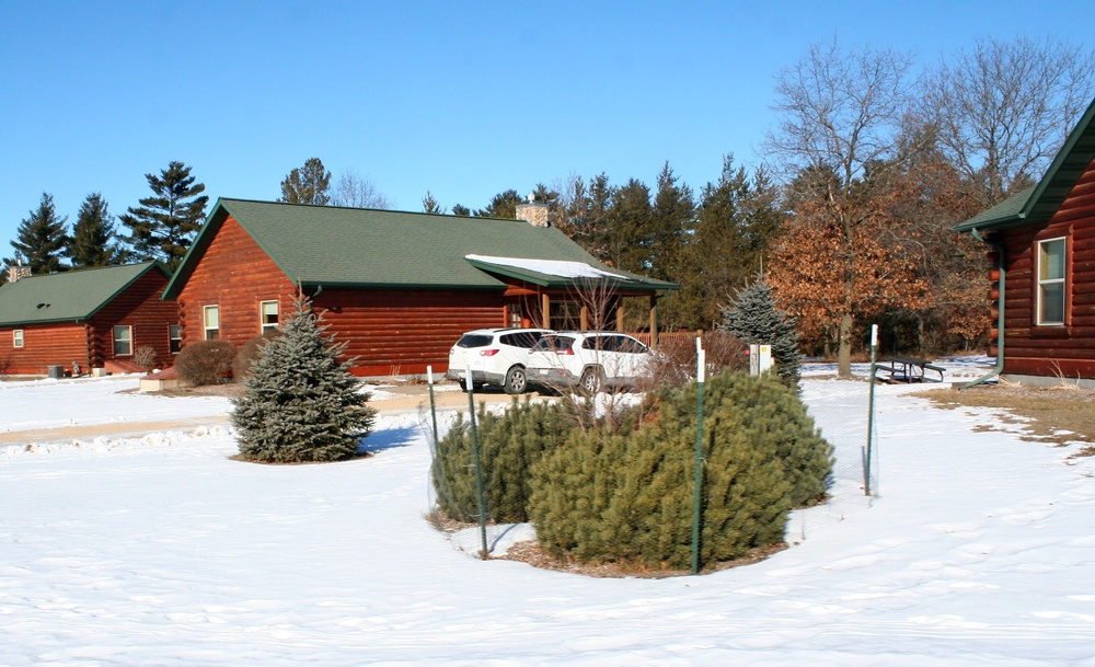 Cabins at Fort McCoy's Pine View Campground