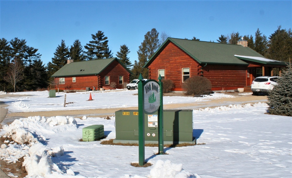 Cabins at Fort McCoy's Pine View Campground