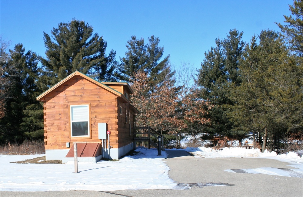 Cabins at Fort McCoy's Pine View Campground