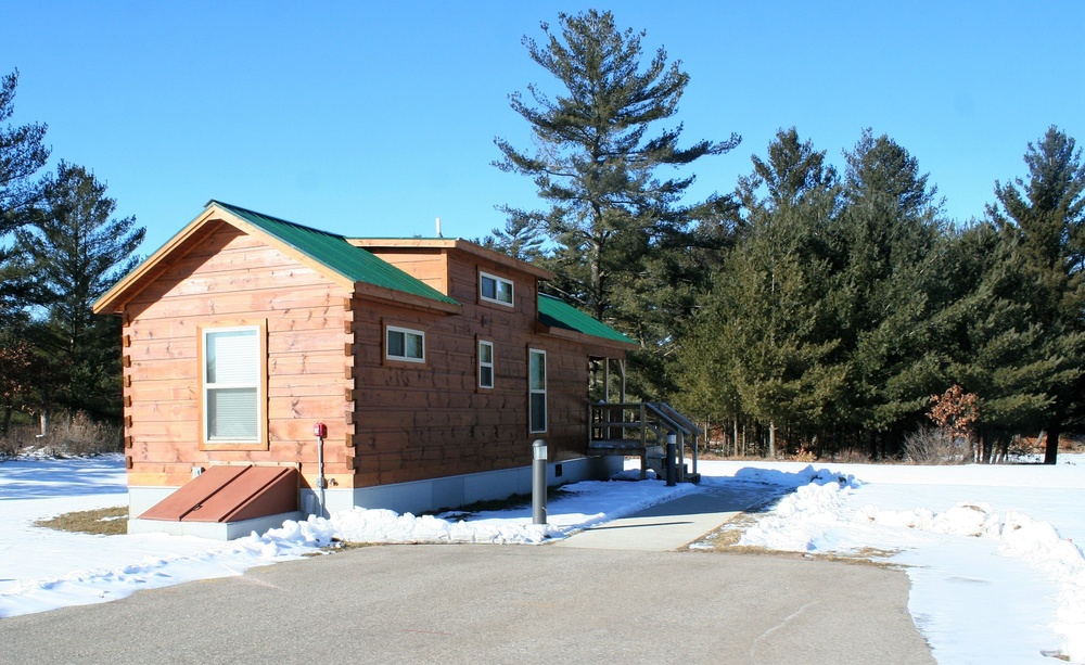 Cabins at Fort McCoy's Pine View Campground